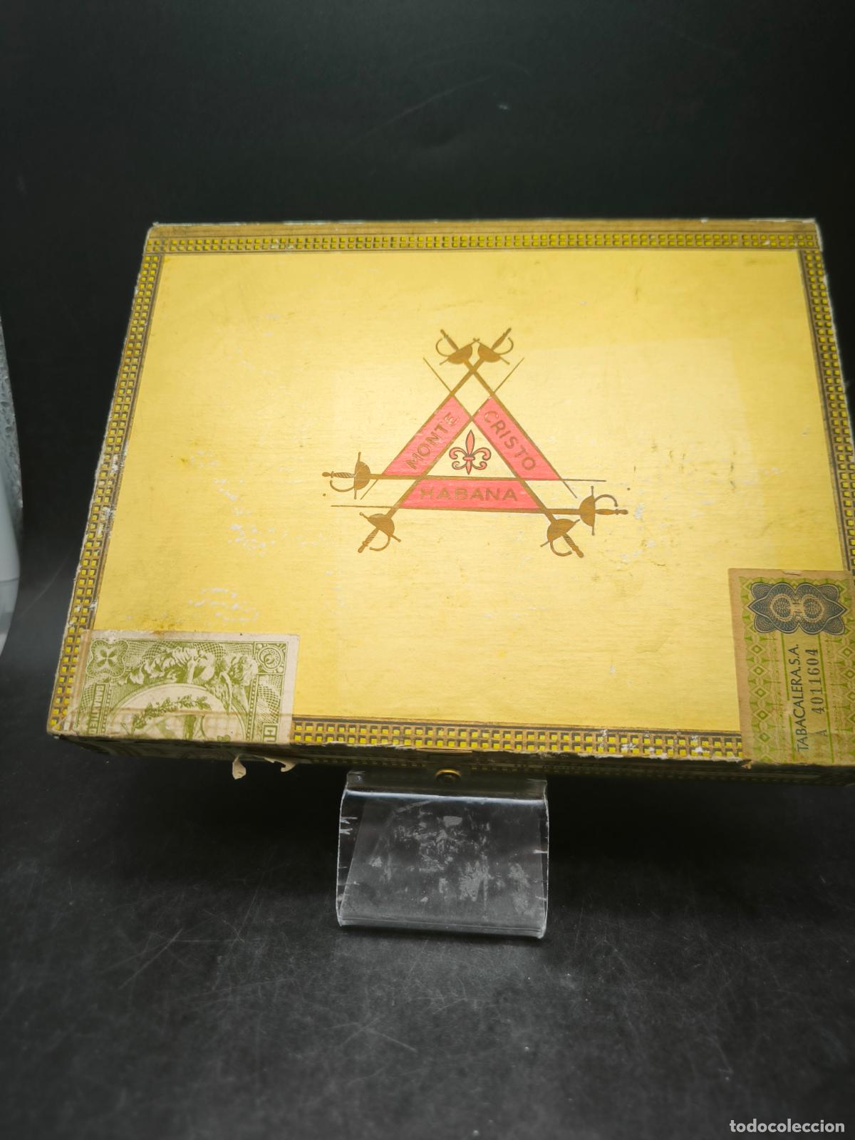 Cajas de puros: caja de puros montecristo 10 tubos Habana cuba