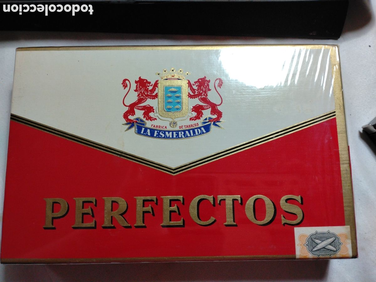 Cajas de puros: LA ESMERALDA - ISLAS CANARIAS - 25 PUROS PERFECTOS - CAJA PRECINTADA.