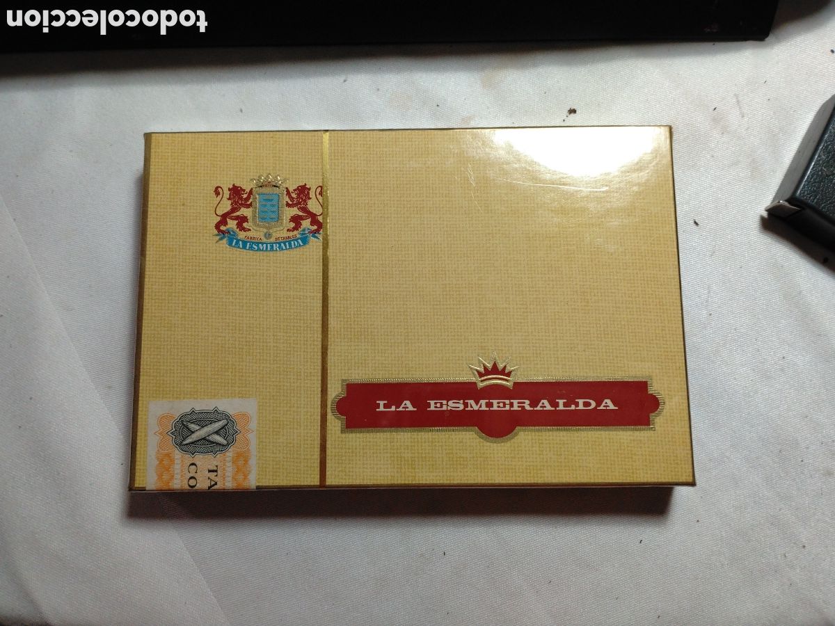 Cajas de puros: LA ESMERALDA - ISLAS CANARIAS - 10 PUROS 1X2 ESPECIAL - CAJA PRECINTADA.
