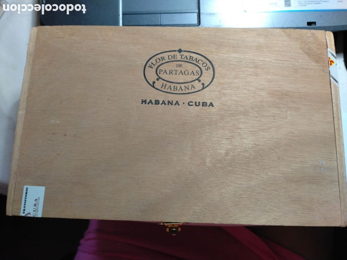 Scatole di Sigari: CUBA HABANA - FLOR DE TABACOS DE PERTEGAZ - ANTIGUA CAJA PUROS - MADERA - 25 SERIE P N&ordm; 2.