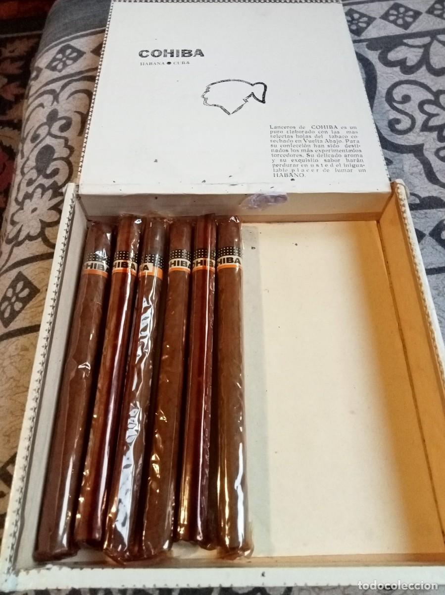 Cajas de puros: CAJA COHIBA CON 6 PUROS LANCEROS COHIBA