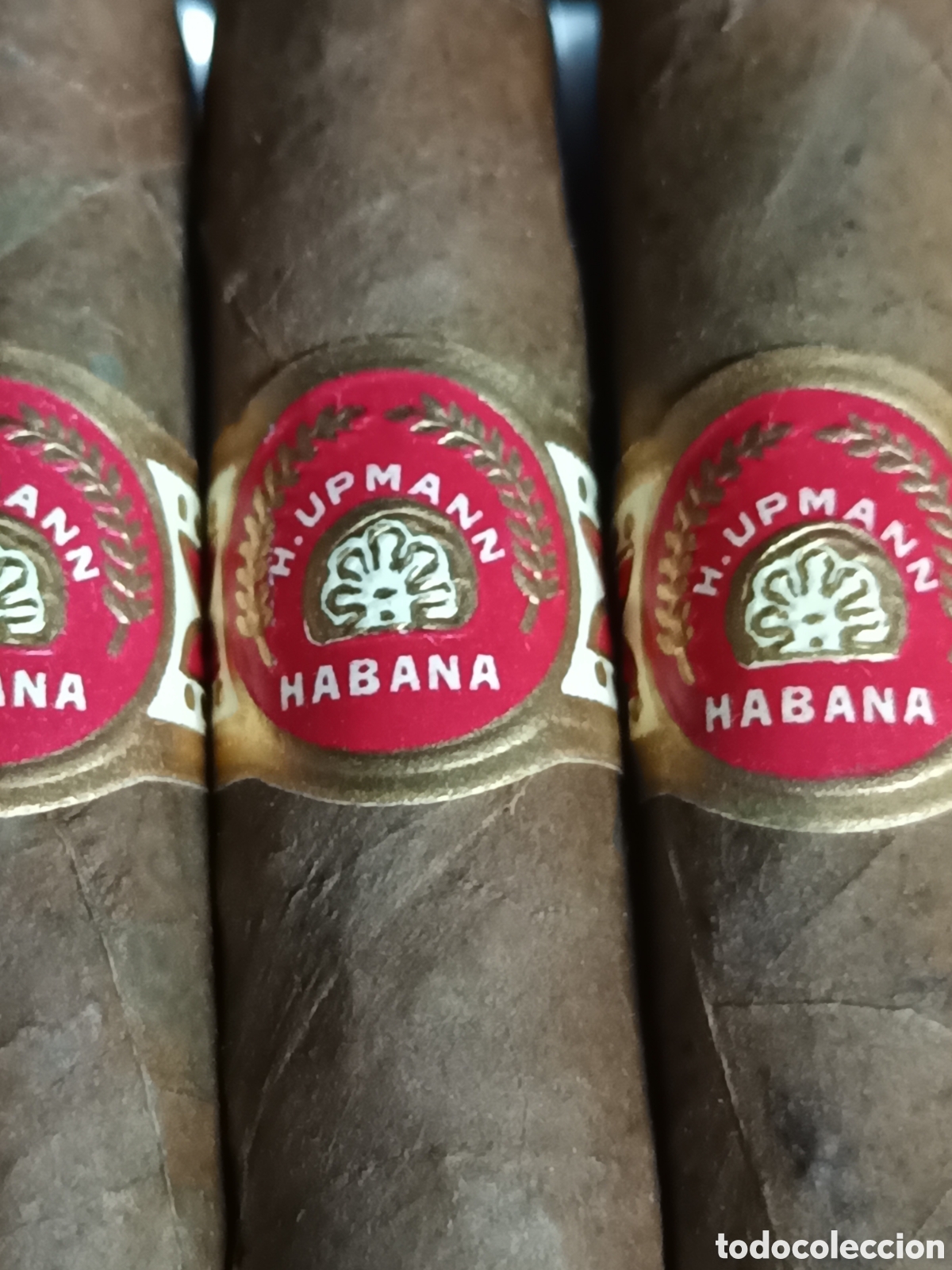 Cajas de puros: Petaca de aluminio de cinco Uds de Upmann - Foto 3