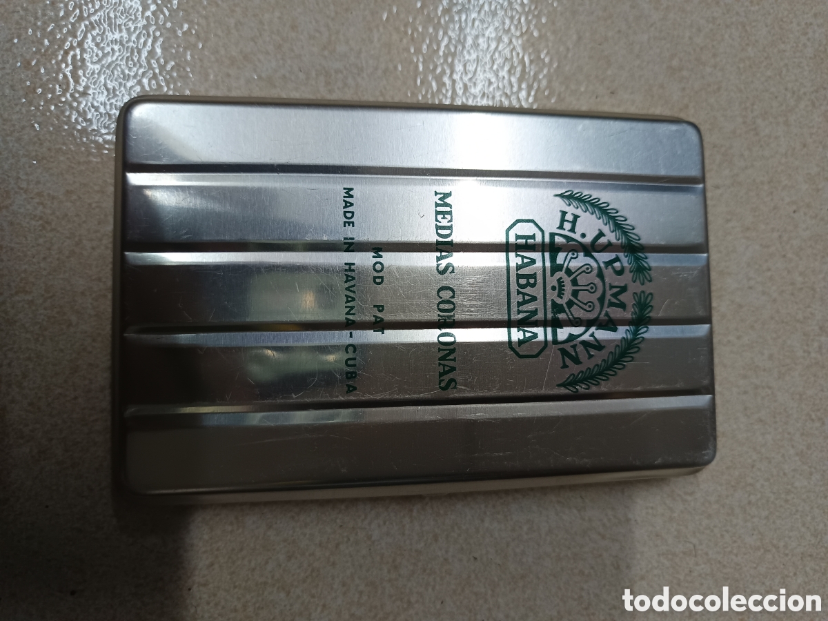 Cajas de puros: Petaca de aluminio de cinco Uds de Upmann - Foto 5