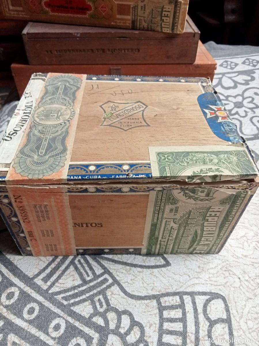Cajas de puros: CAJA DE PUROS VAC&Iacute;A EL VICTORIOSO
