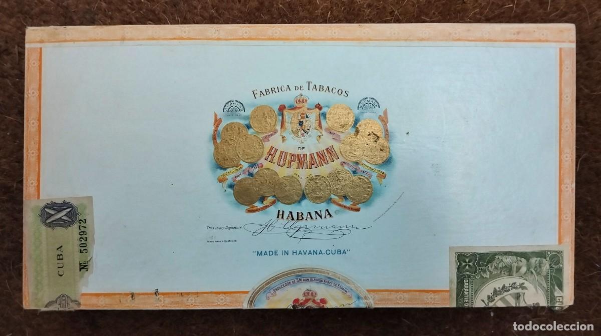Cajas de puros: ANTIGUA CAJA DE PUROS H. UPMANN (HABANA, CUBA), 25 CORONAS MAJOR