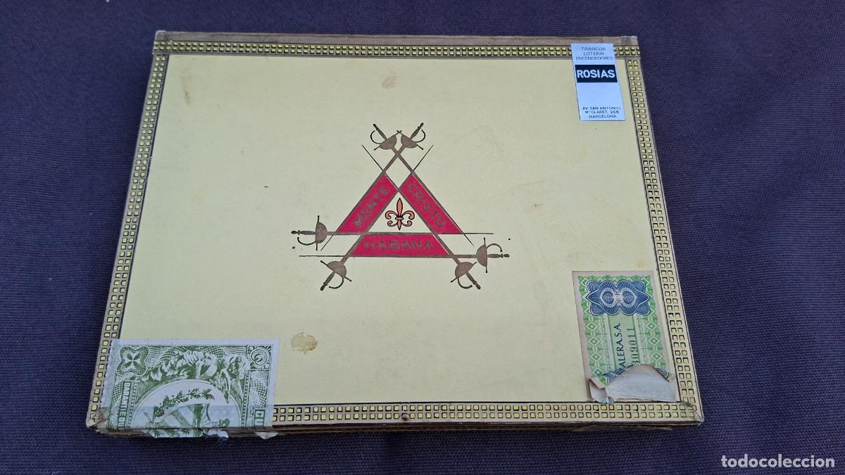 Cajas de puros: Caja de Puros Habanos Montecristo 10 tubos full habana cuba