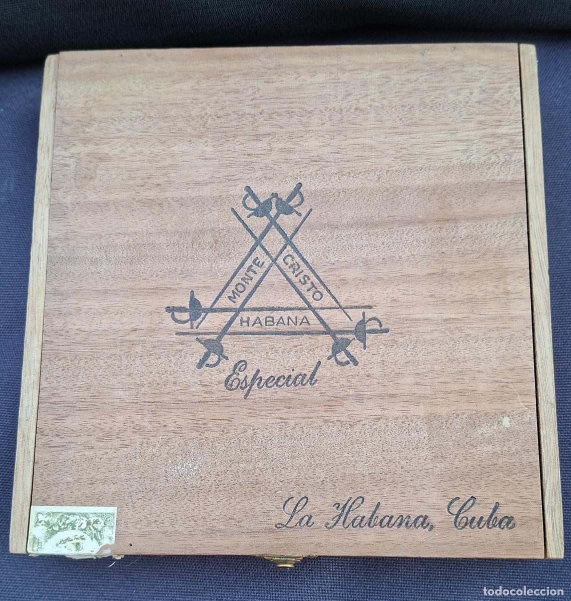 Cajas de puros: Caja de puros Habanos Montecristo Especial habana cuba