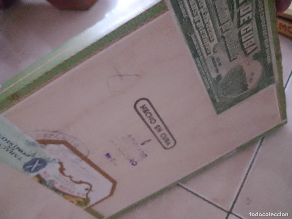 Cajas de puros: Caja vac&iacute;a flor del j. Cano - Foto 2