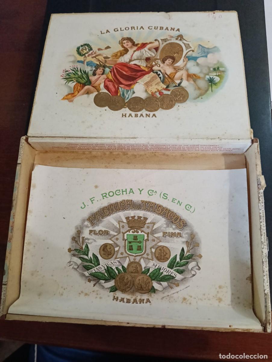 Cajas de puros: CUBA CAJA DE PUROS LA GLORIA CUBANA HABANA FLOR FINA 25 CREMAS FINAS. A&Ntilde;OS 30