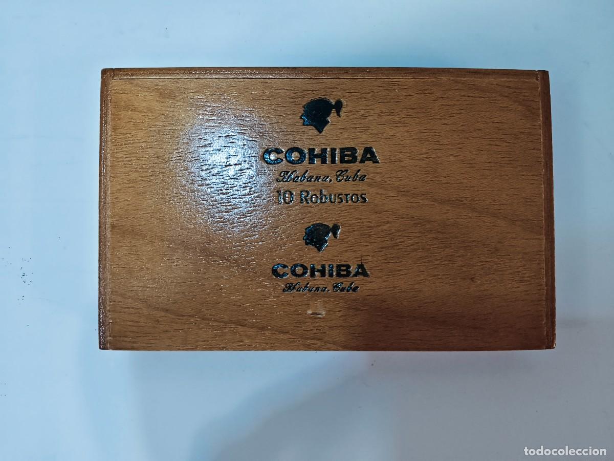 Cajas de puros: Caja de 10 puros cohiba robustos