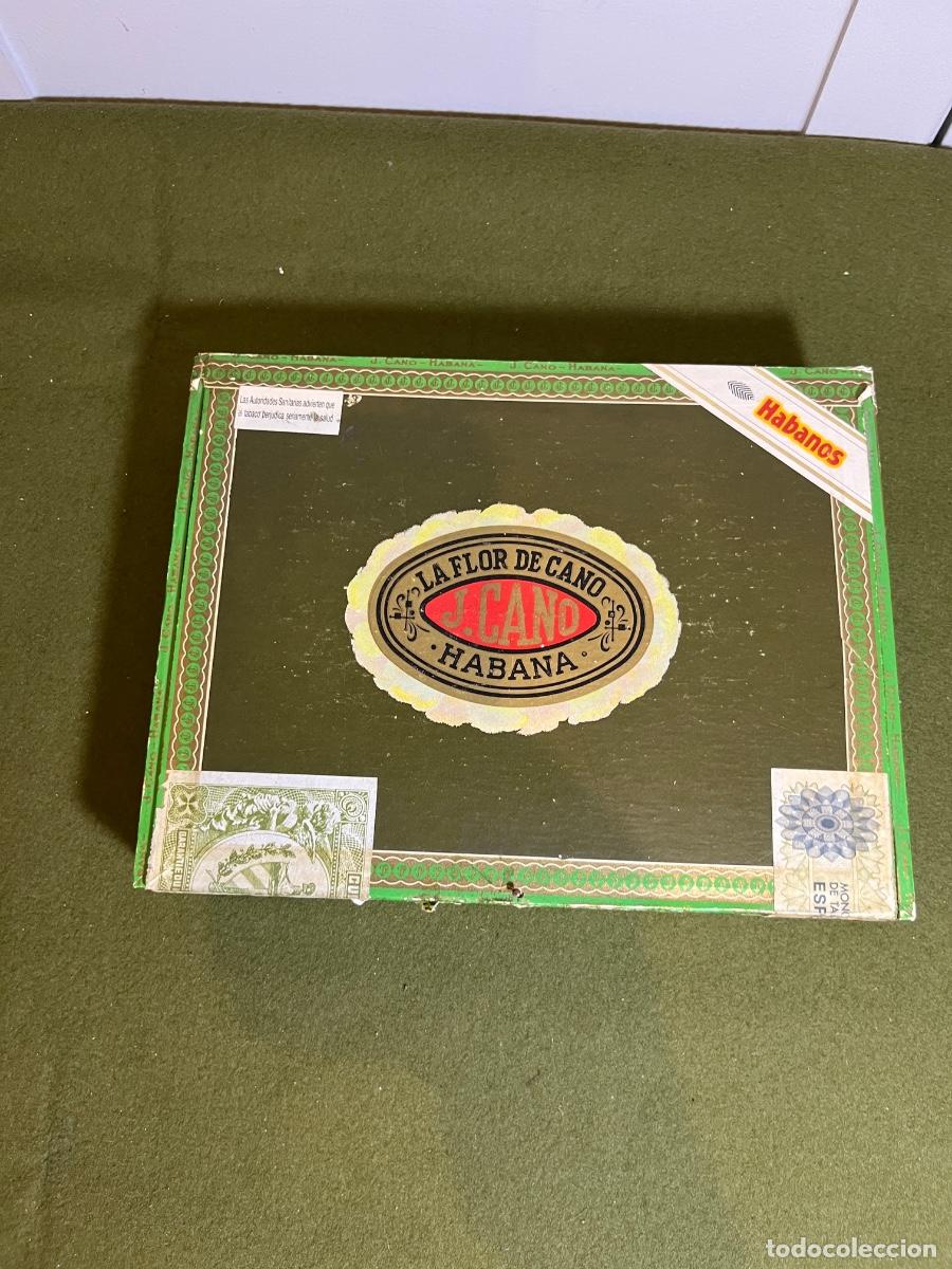 Caixas de Charutos: Caja vac&iacute;a de habanos La Flor de Cano Selectos 25 | Habanos S.A. | Caja original Cuba con sellos fis
