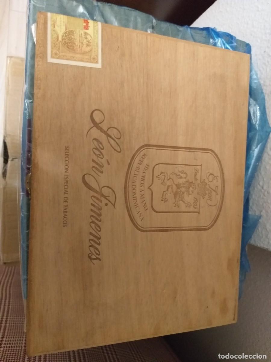 Cajas de puros: caja de puros leon jimenes - Foto 1