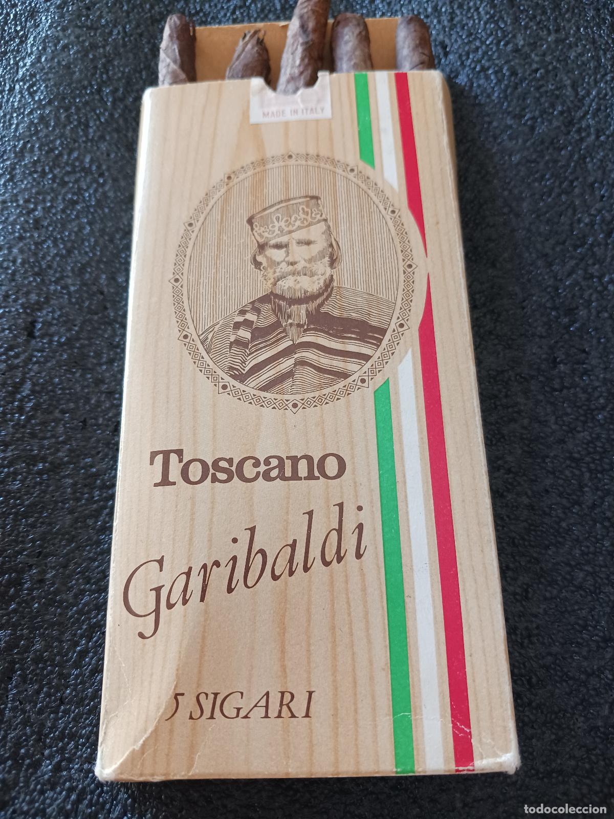 Cajas de puros: CAJA PUROS TOSCANO GARIBALDI (MADE IN ITALY), 5 SIGARI.