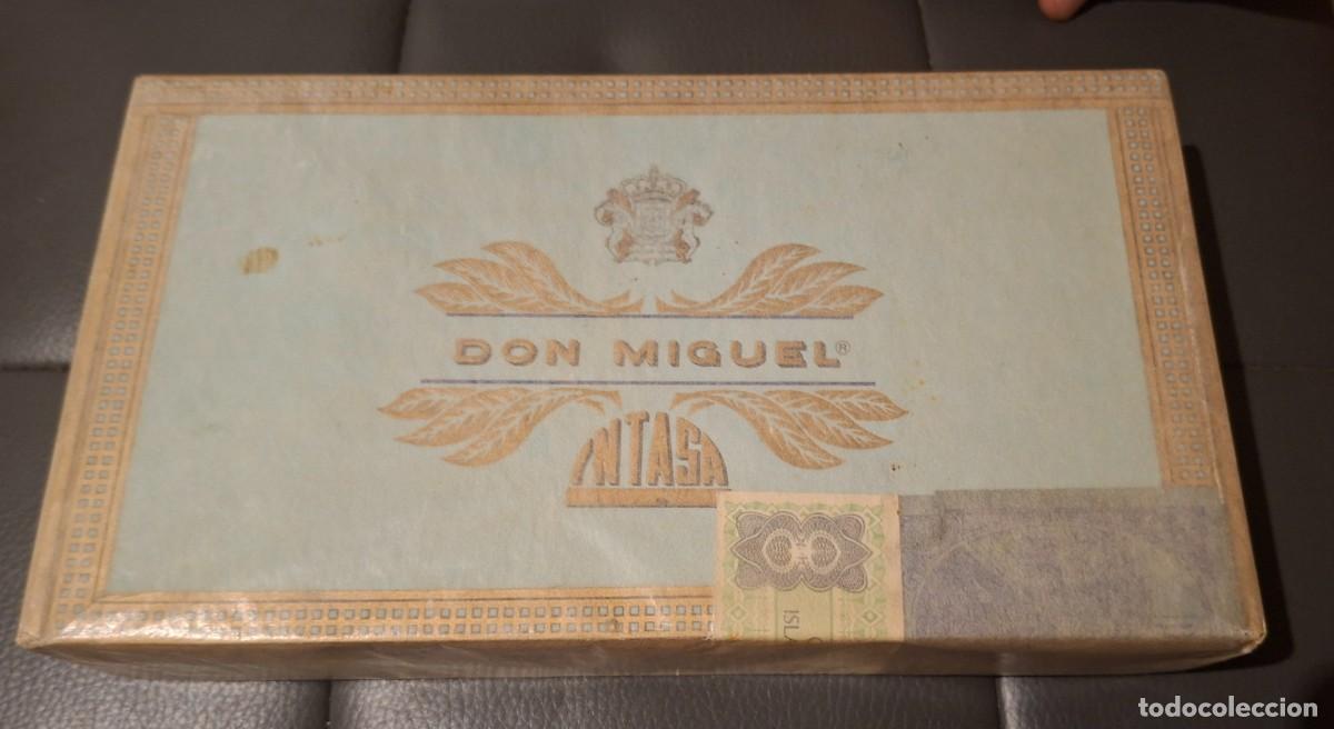 Cajas de puros: Caja de Puros Don Miguel 25 No 5 intasa full llena y cerrada