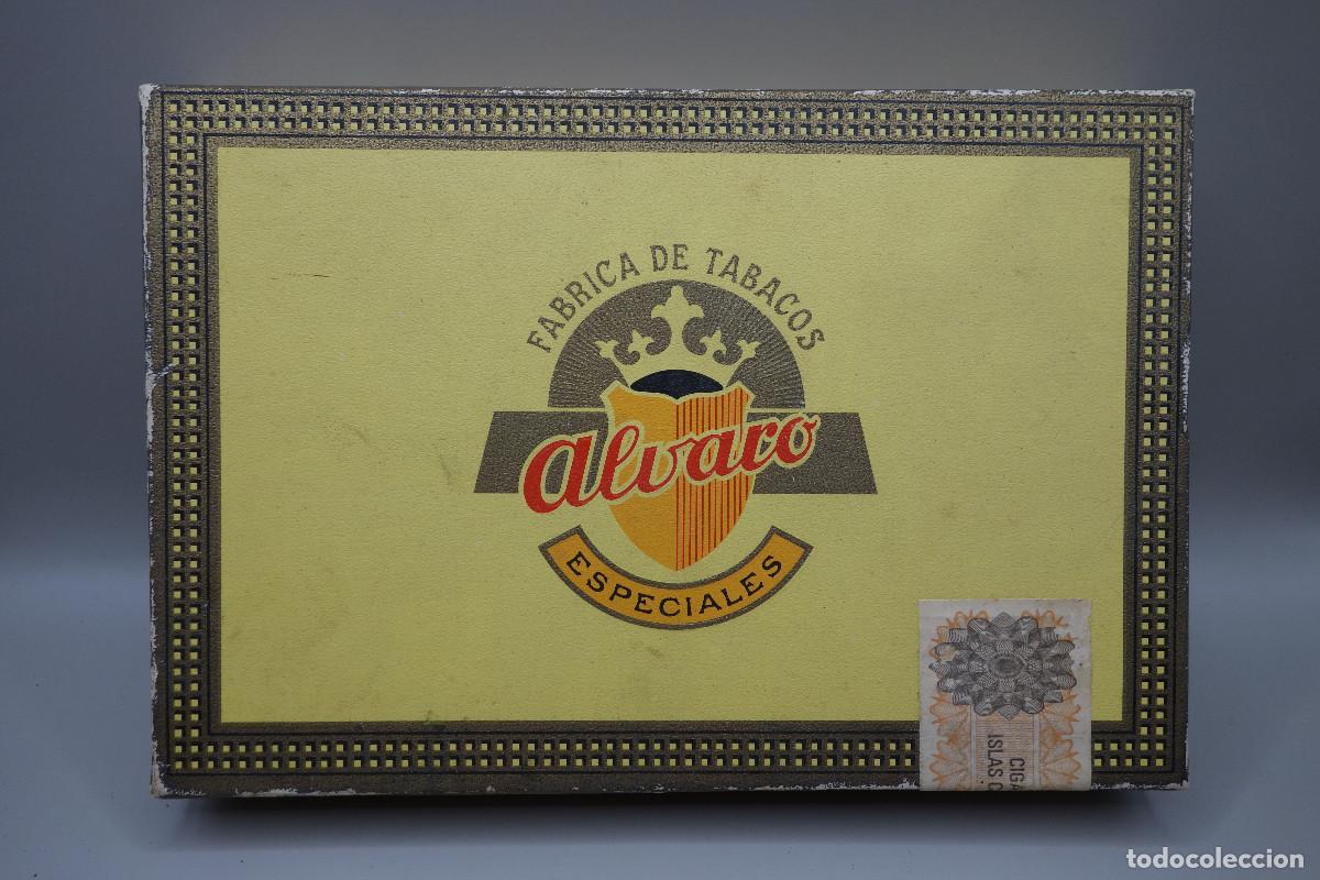 Cajas de puros: CAJA DE PUROS ALVARO ESPECIALES 25 SALUDOS