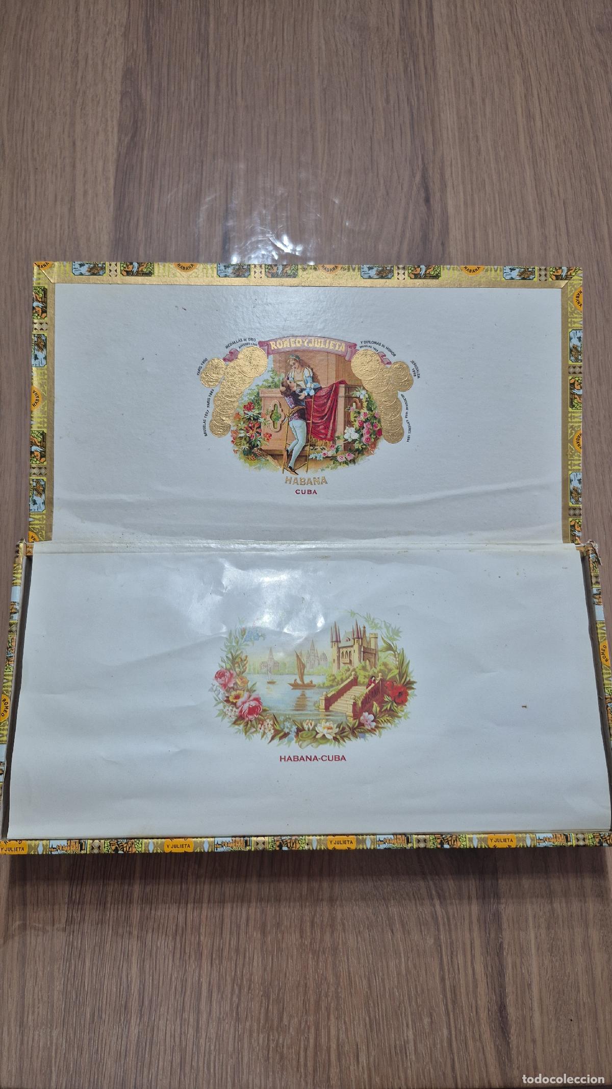 Cajas de puros: CAJA ROMEO Y JULIETA , 25 WIDE CHURCHILLS