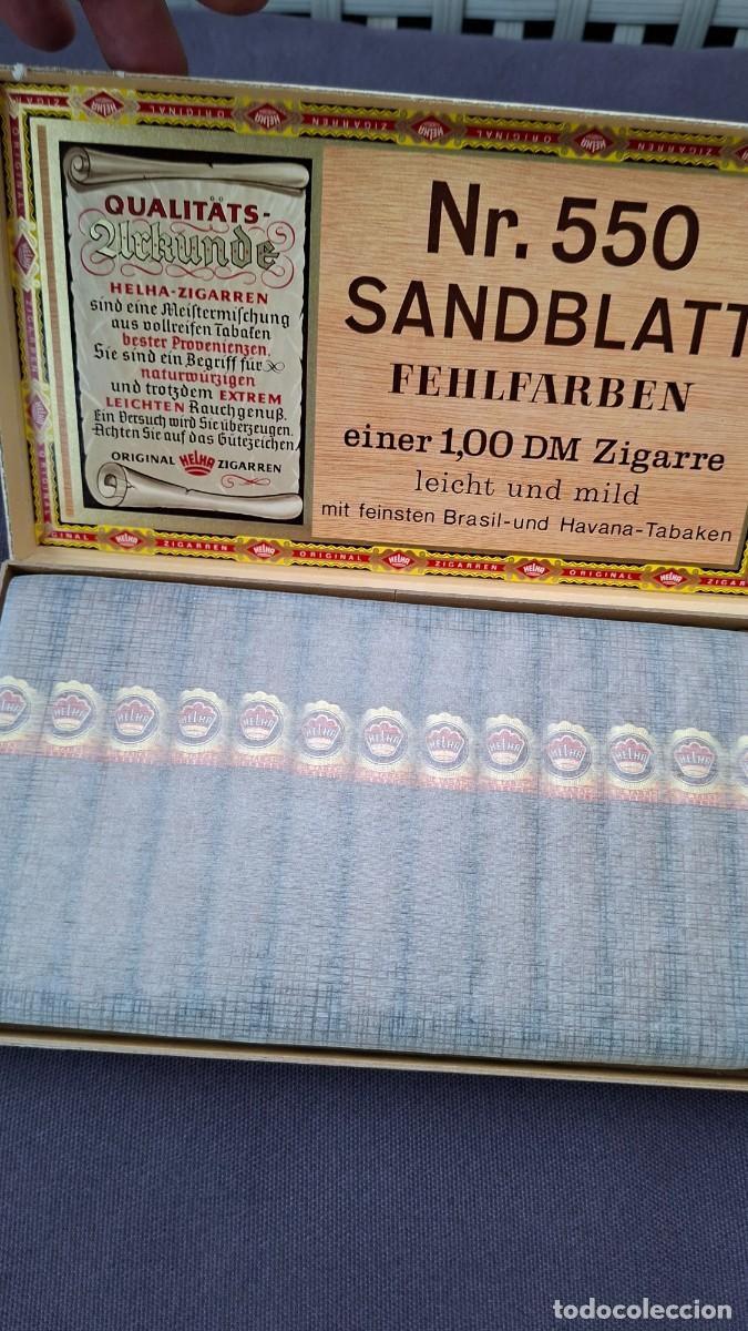Cajas de puros: Caja de puros Sandblatt No550 Helha alemania Brasil