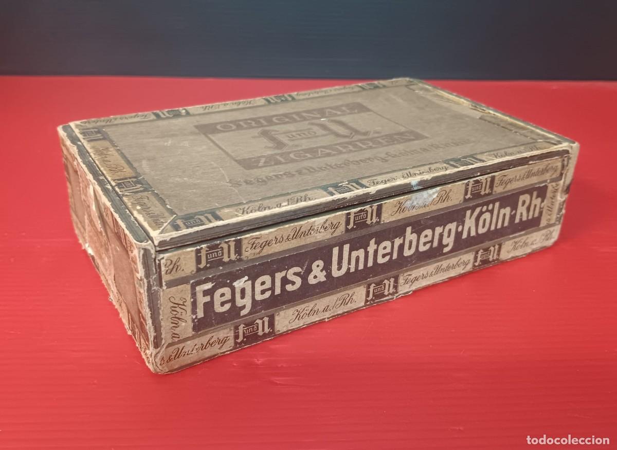 Cajas de puros: ANTIGUA CAJA DE MADERA VACIA PUROS TABACO VINTAGE