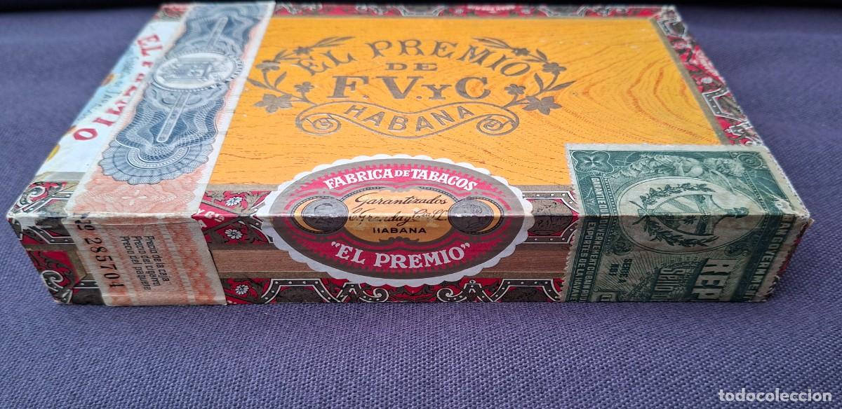 Cajas de puros: Sealed Cuban cigars box Caja de Puros habanos El Premio 25 ideales Pre embargo Cuba