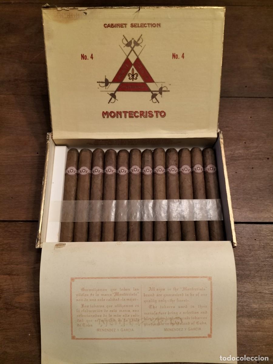 Cajas de puros: Caja de puros Montecristo No. 4