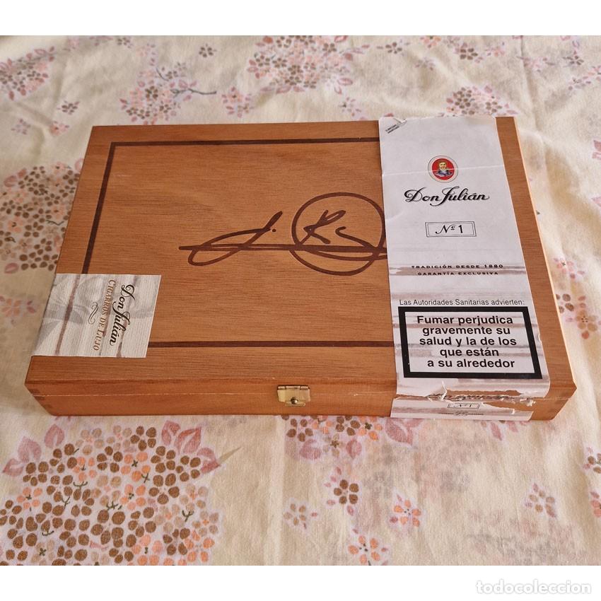 Cajas de puros: CAJA DON JULI&Aacute;N N&ordm;1 &bull; TABACALERA SANTIAGO &bull; VINTAGE CANARIAS &bull; COLECCI&Oacute;N