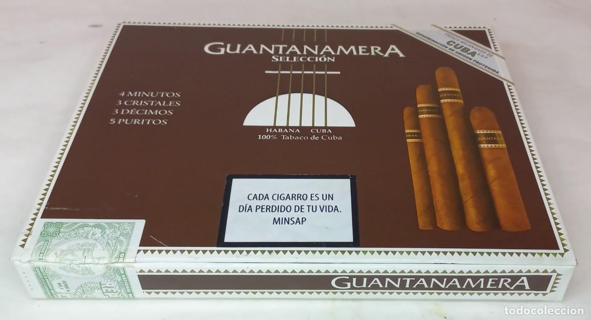 Cajas de puros: CAJA DE PUROS HABANOS , GUANTANAMERA SELECCION , HABANA