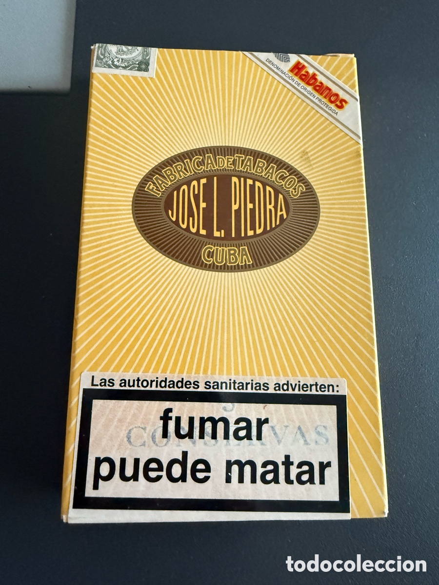 Cajas de puros: Caja Habanos. PRECINTADA. JOS&Eacute; L PIEDRA. 5 CONSERVAS