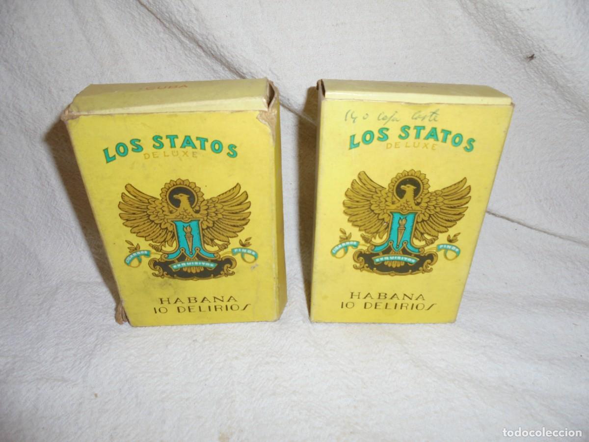Cajas de puros: magnificas dos cajas de puros los statos de luxe 10 delirios habana