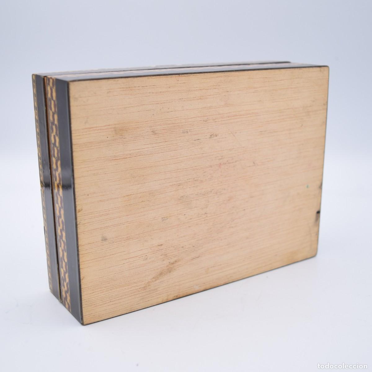 Cajas de puros: Caja cigarrera de taracea - Foto 5