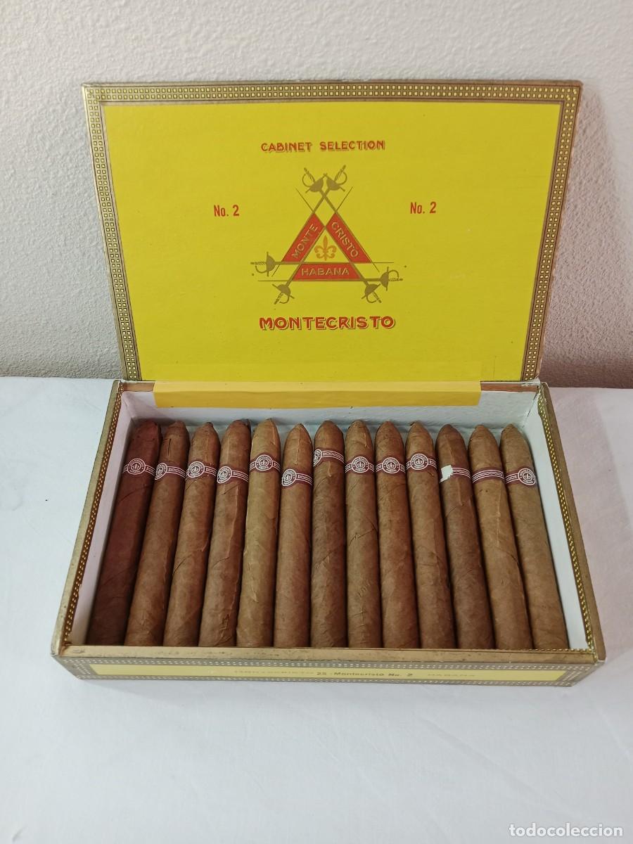 Bo&icirc;tes de Cigares: Caja de Montecristo No. 2 con 13 puros cigarros - Habana Cuba