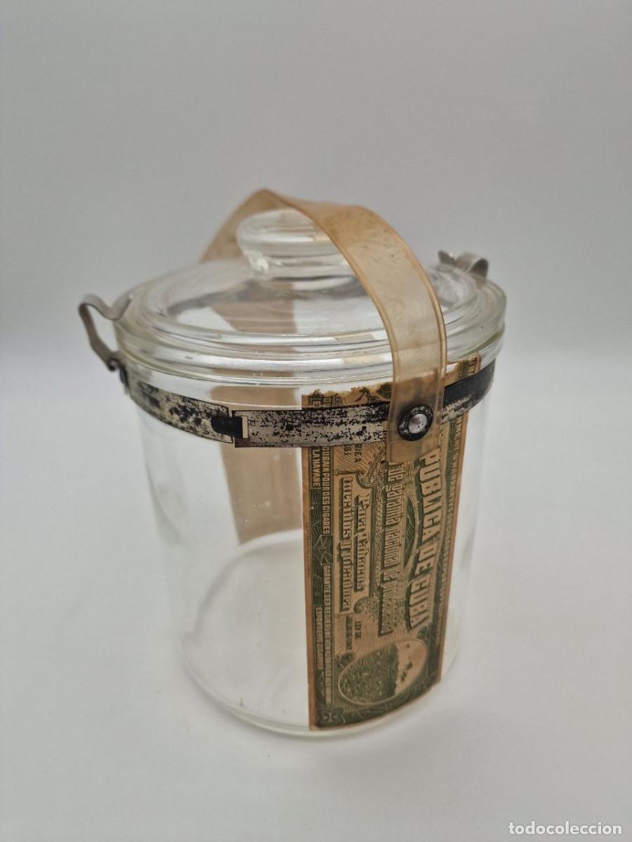 Cigar Boxes: RARO TARRO DE CRISTAL PARA PUROS CUBANOS HOYO DE MONTERREY