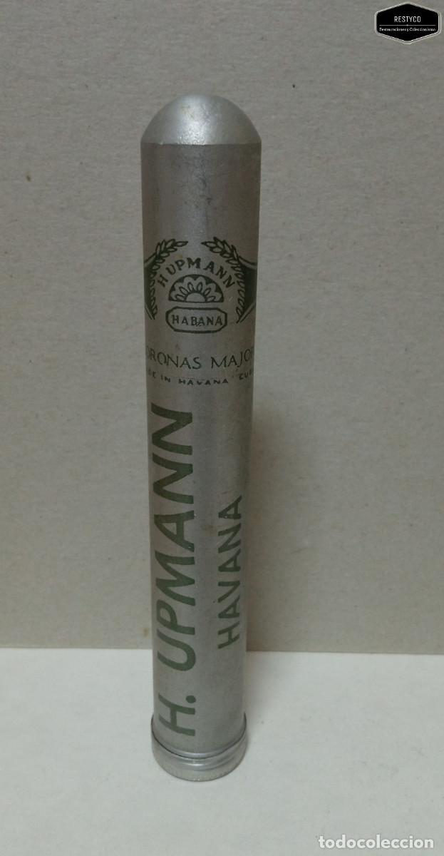 Cajas de puros: Funda Met&aacute;lica Puro - H. UPMANN Havana