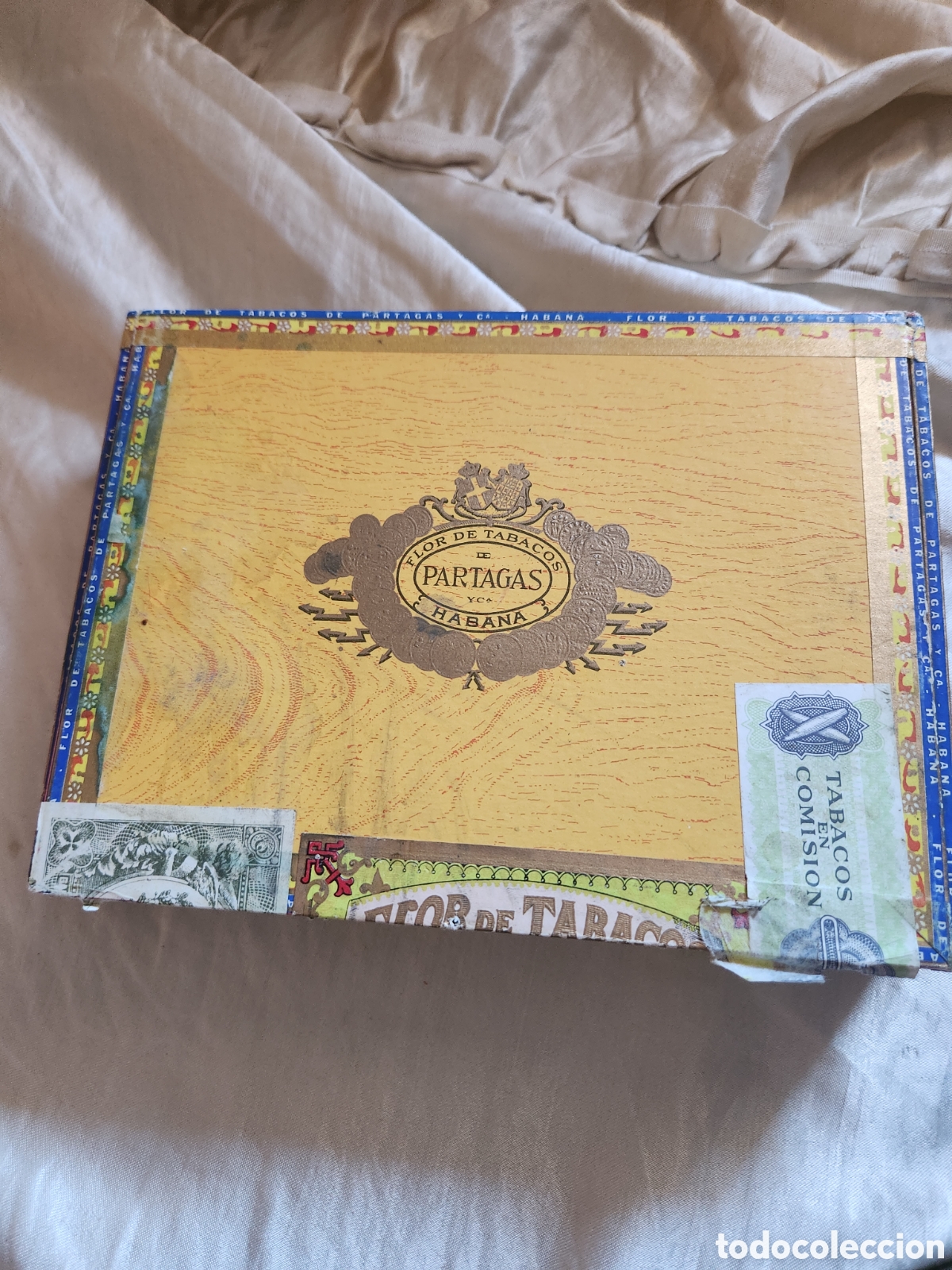 Cajas de puros: Caja de puros partagas