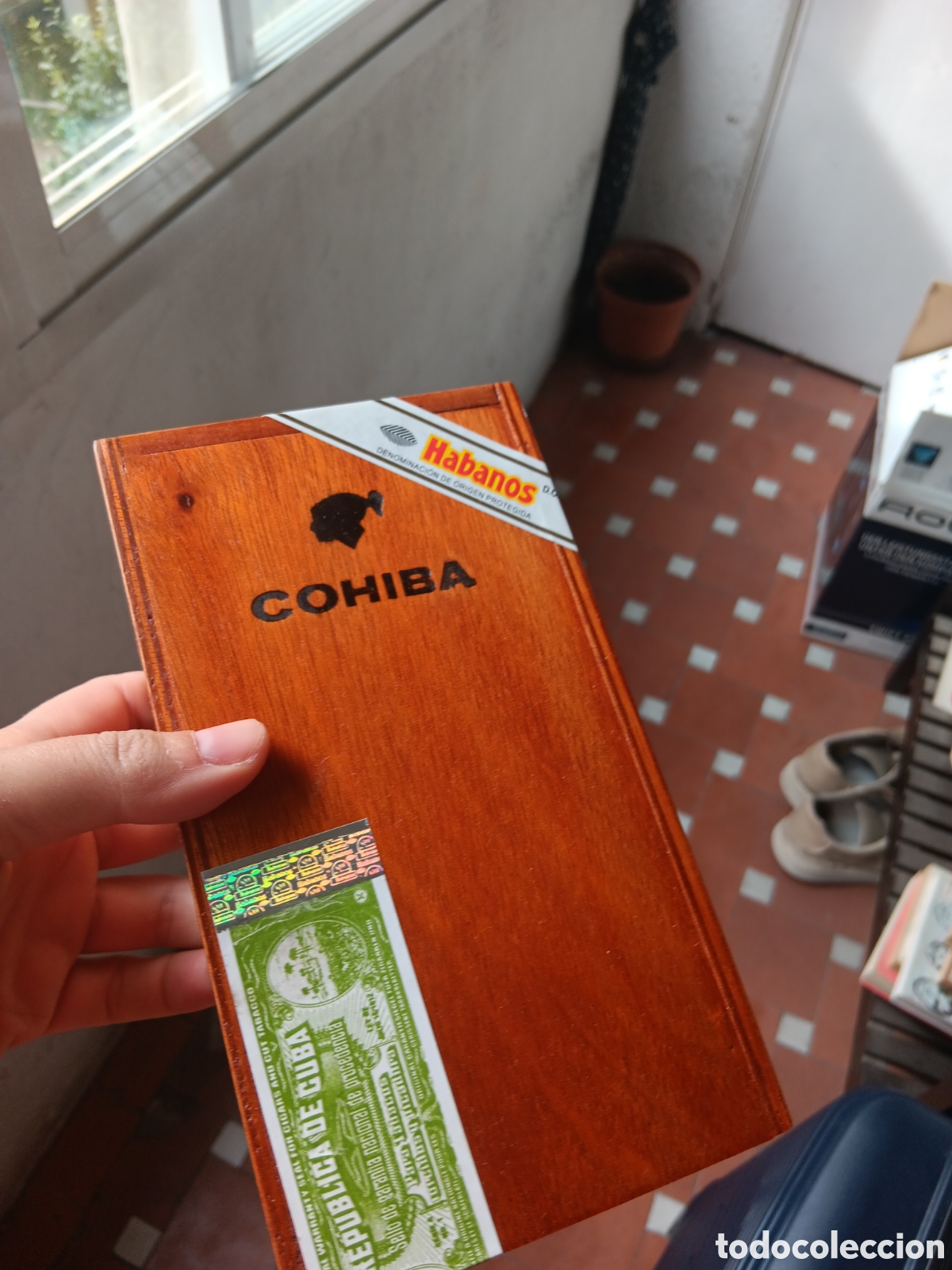Cajas de puros: Cajita de puros habanos traidos de Cuba
