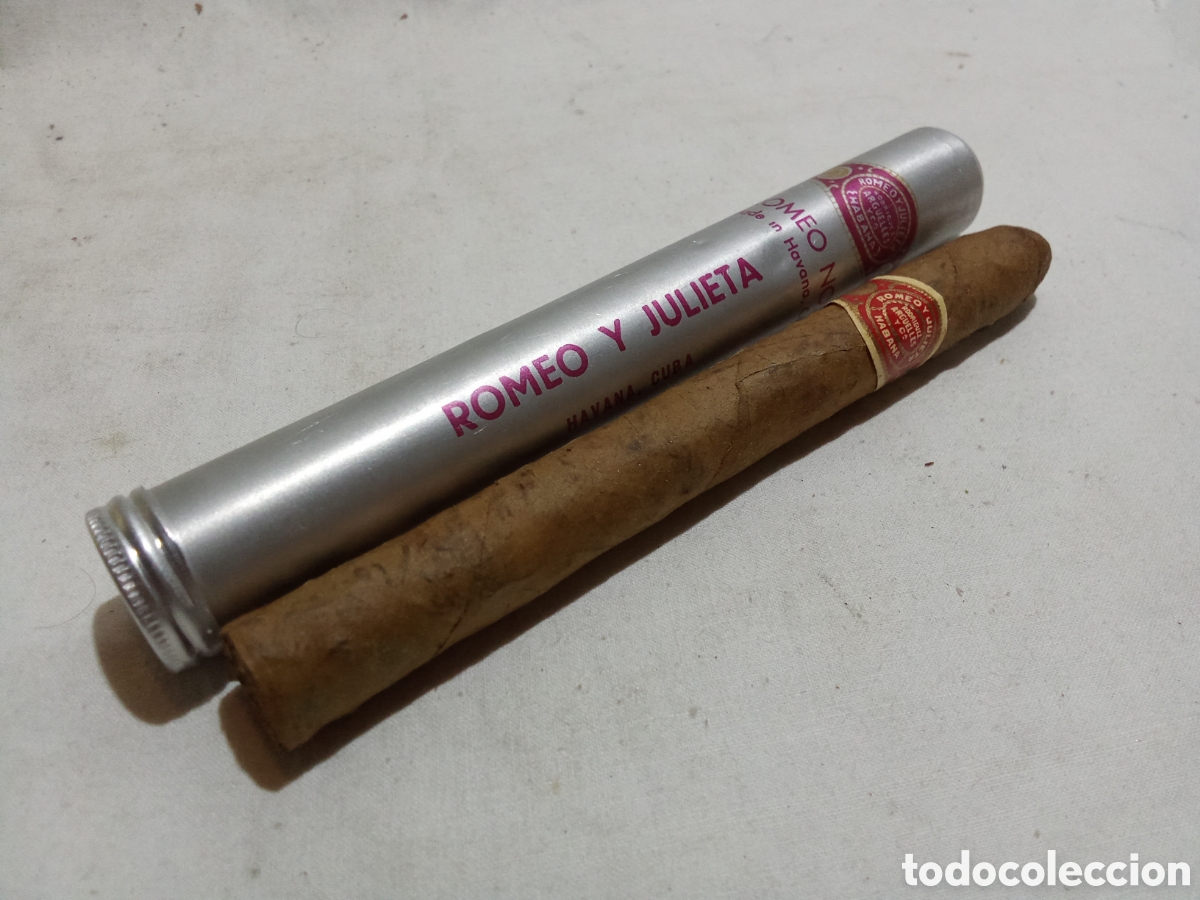 Cajas de puros: HABANO ROMEO Y JULIETA CON FUNDA