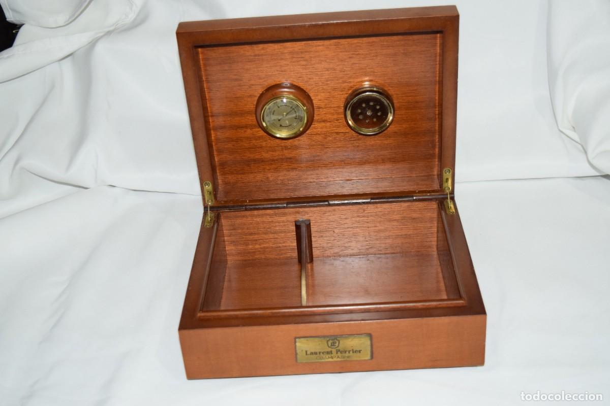 Cajas de puros: Vintage, rareza - HUMIDOR - Caja / Estuche - LAURENT PERRIER / Champagne - &iexcl;Mira fotos y detalles!