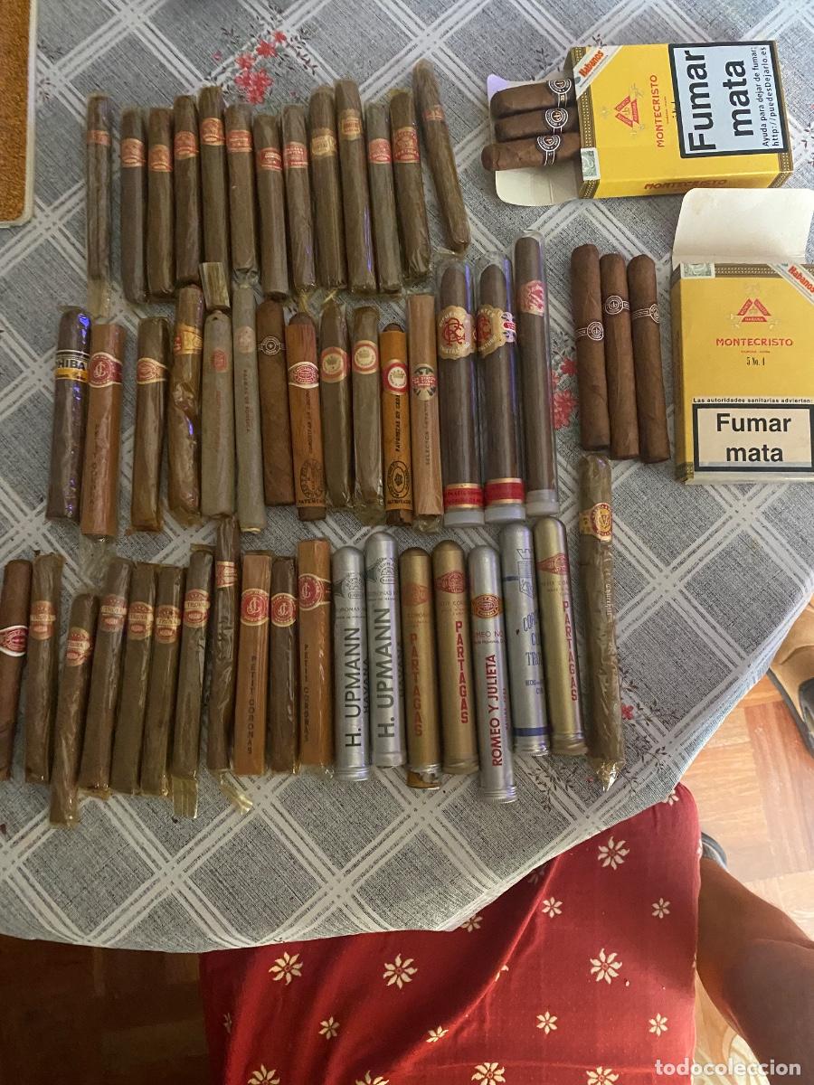 Cajas de puros: LOTE DE PUROS HABANOS CUBA ONLY SEND TO SPAIN