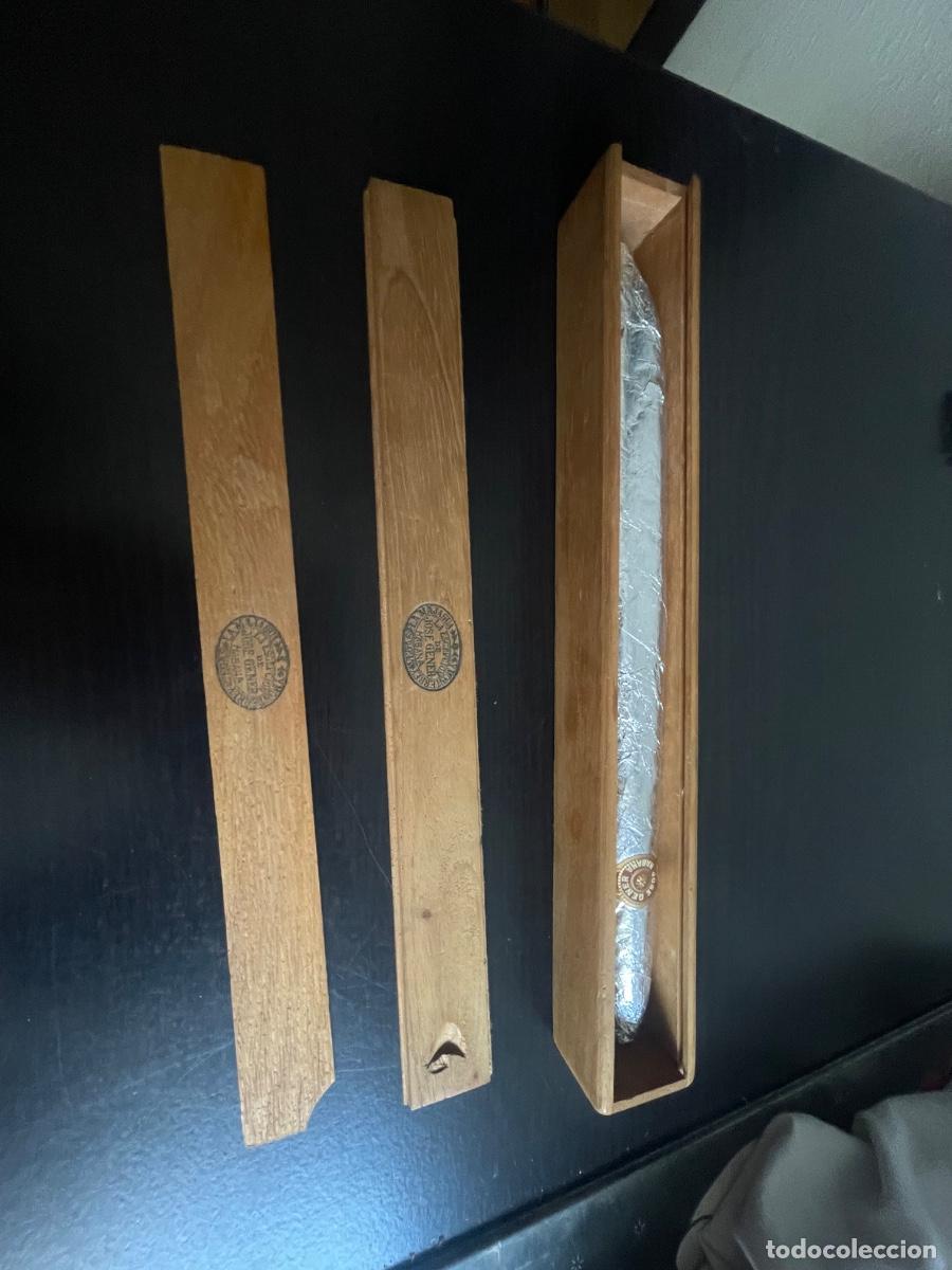 Cajas de puros: RARO La Escepci&oacute;n de Jos&eacute; Gener Gran Gener - Habano Cubano Antiguo con Estuche Original