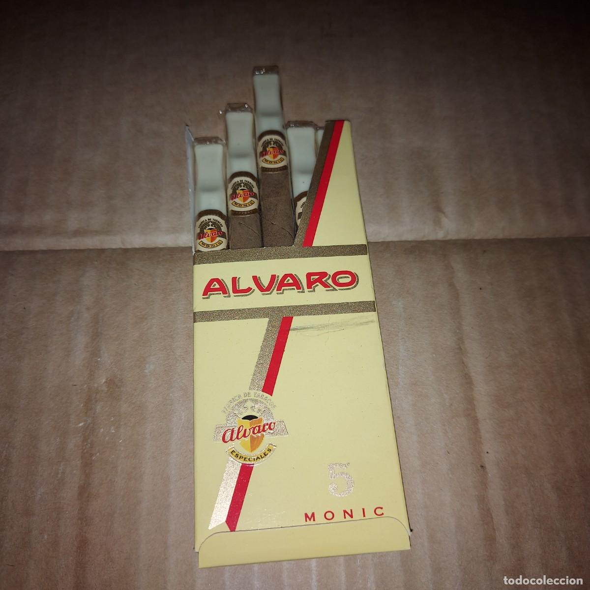Cajas de puros: Antiguo paquete o caja de puros , alvaro, cigarros, tenerife canarias.
