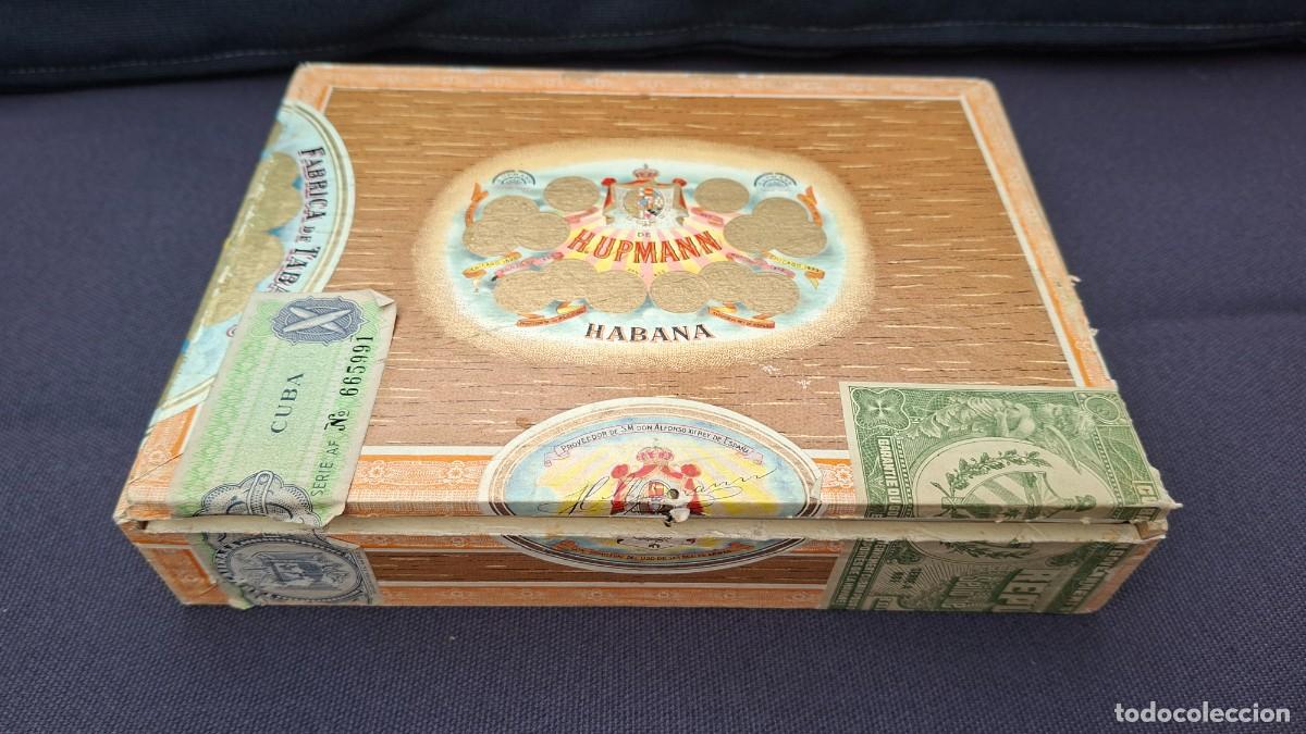 Cajas de puros: Caja con 25 puros habanos partagas fonseca h.upmann habana cuba