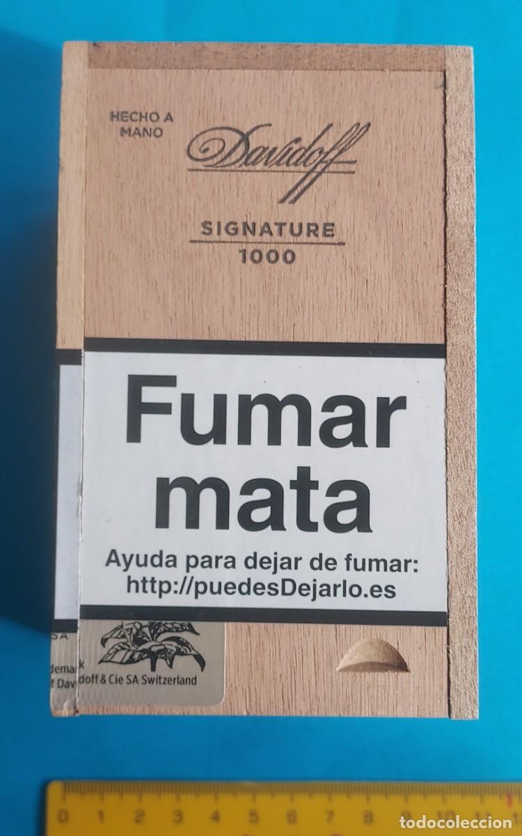 Cajas de puros: LOTE 4 CAJAS DE MADERA PUROS DAVIDOFF - Foto 7