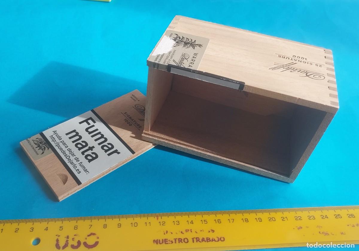 Cajas de puros: LOTE 4 CAJAS DE MADERA PUROS DAVIDOFF - Foto 9