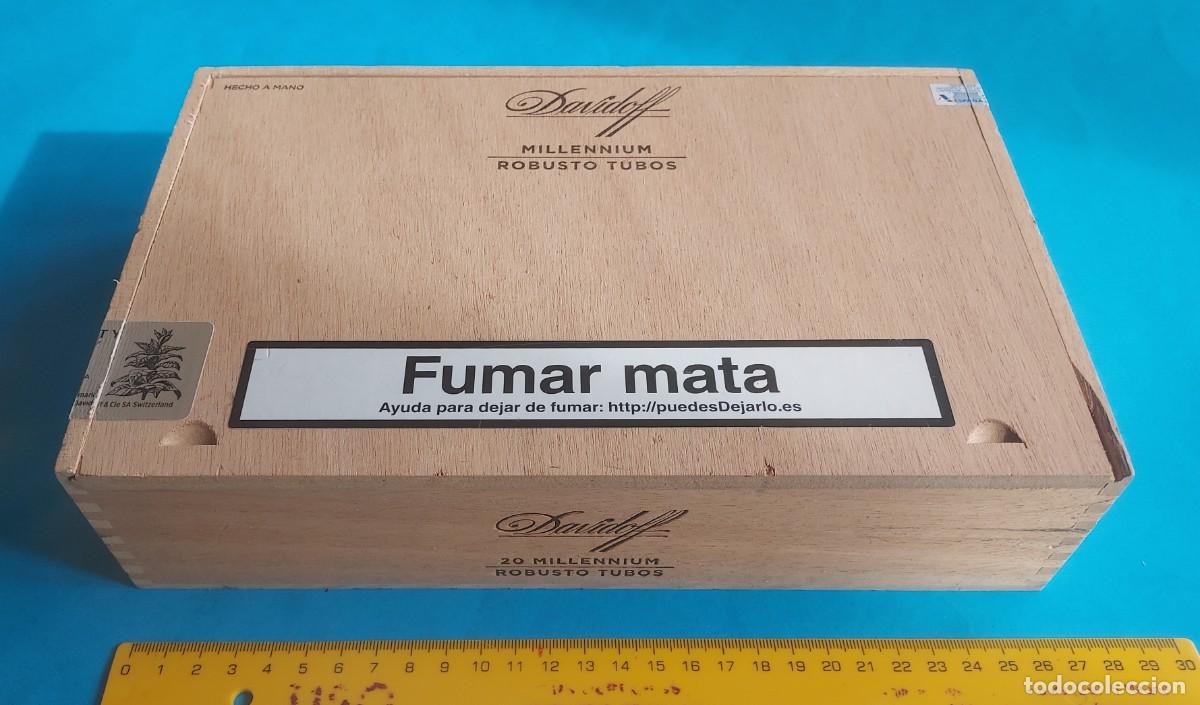 Cajas de puros: LOTE 4 CAJAS DE MADERA PUROS DAVIDOFF - Foto 10