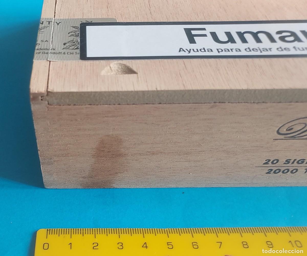 Cajas de puros: LOTE 4 CAJAS DE MADERA PUROS DAVIDOFF - Foto 15
