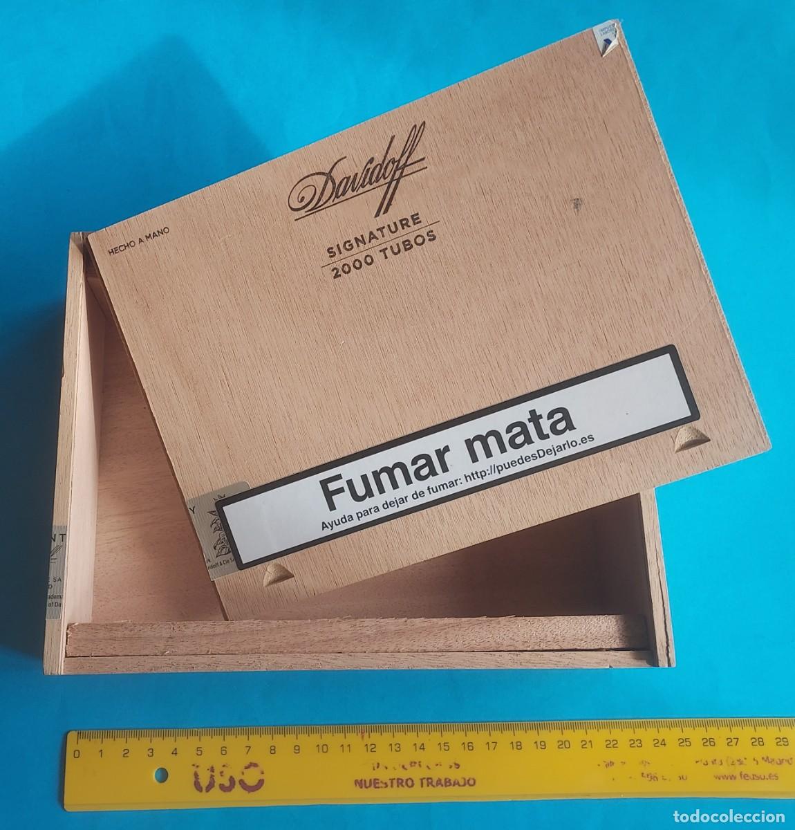 Cajas de puros: LOTE 4 CAJAS DE MADERA PUROS DAVIDOFF - Foto 16
