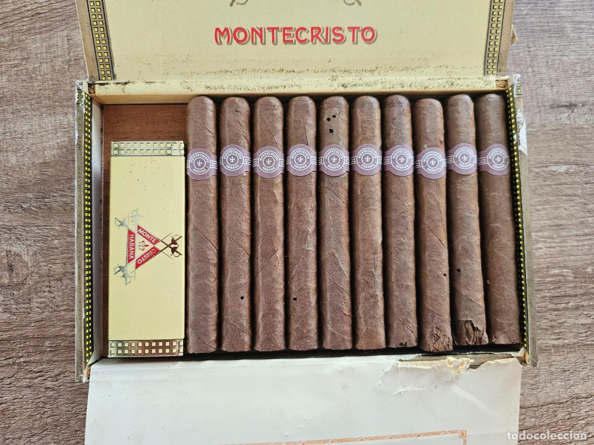 Cajas de puros: PUROS HABANOS MONTECRISTO N&ordm; 4 - CAJA COMPLETA 22 puros - Leer descripci&oacute;n