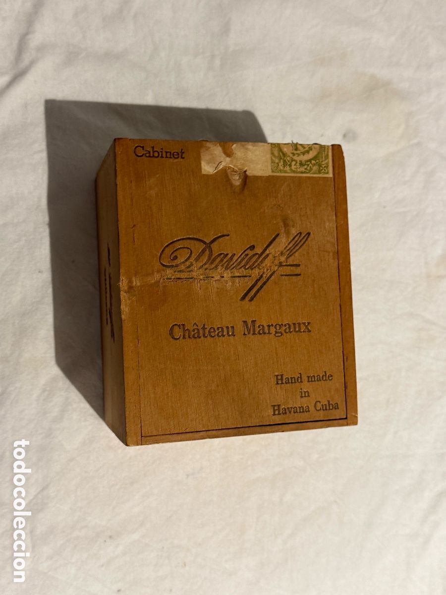 Cajas de puros: caja Davidoff Ch&acirc;teau Margaux Cabinet &ndash; Habana Cuba &ndash; 1969-1989