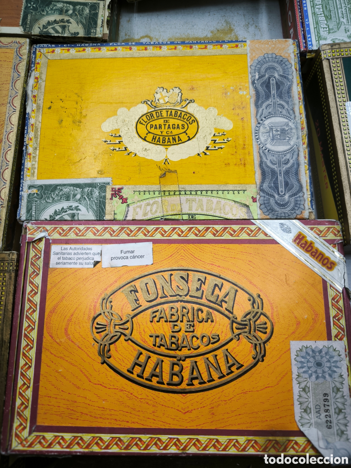 Cajas de puros: 13 Cajas de Puros vac&iacute;as. - Foto 2
