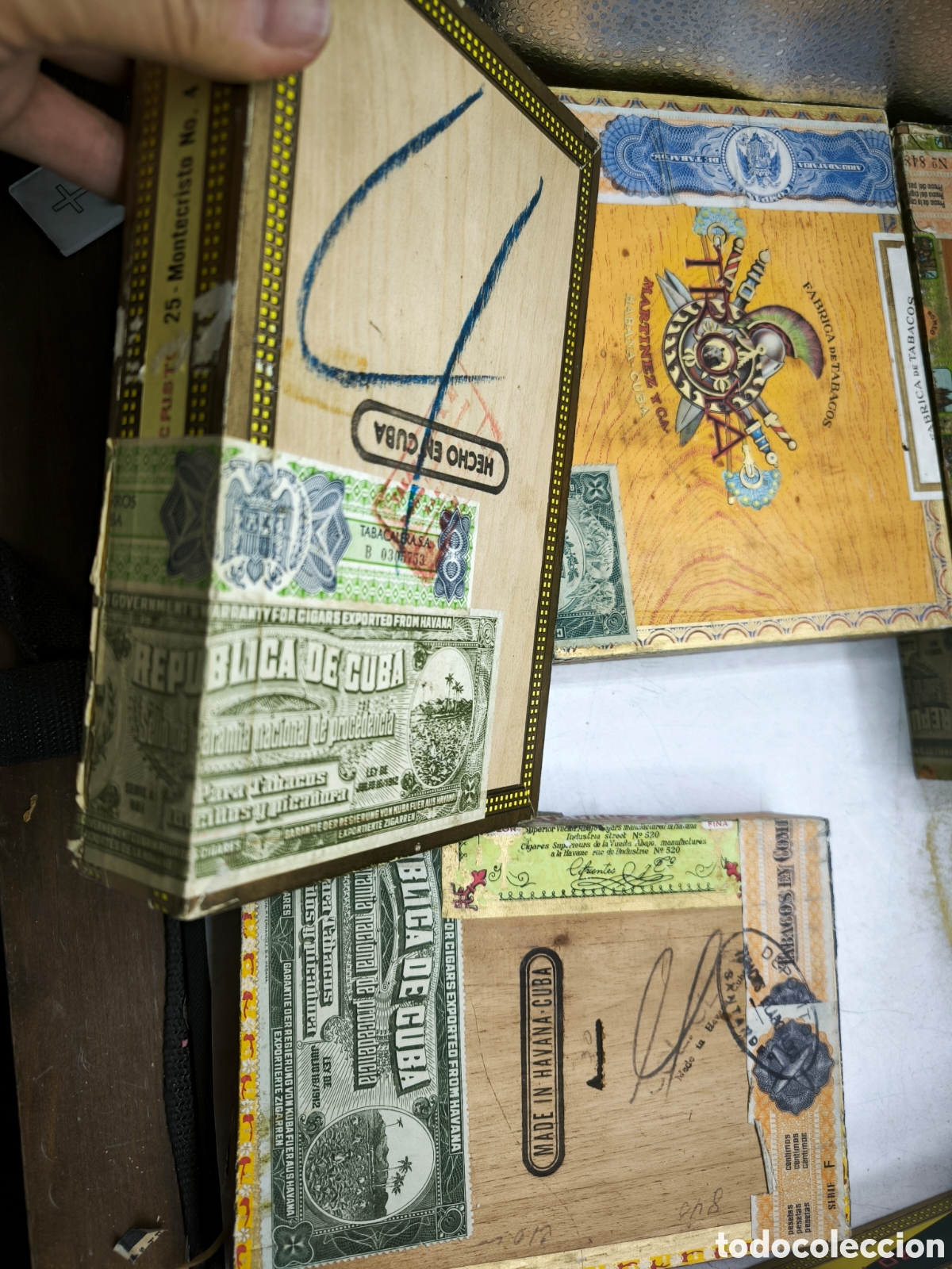 Cajas de puros: 13 Cajas de Puros vac&iacute;as. - Foto 4