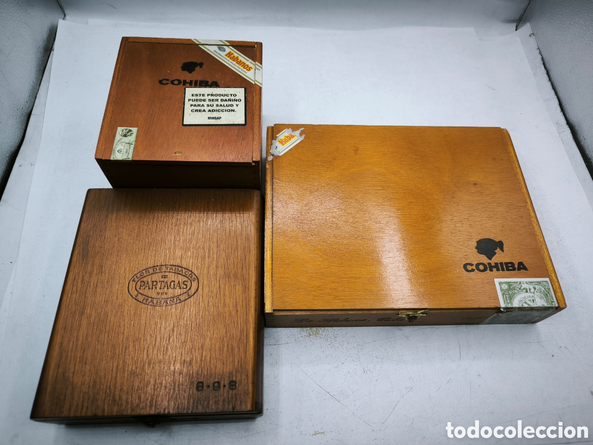 Cajas de puros: 13 Cajas de Puros vac&iacute;as. - Foto 9